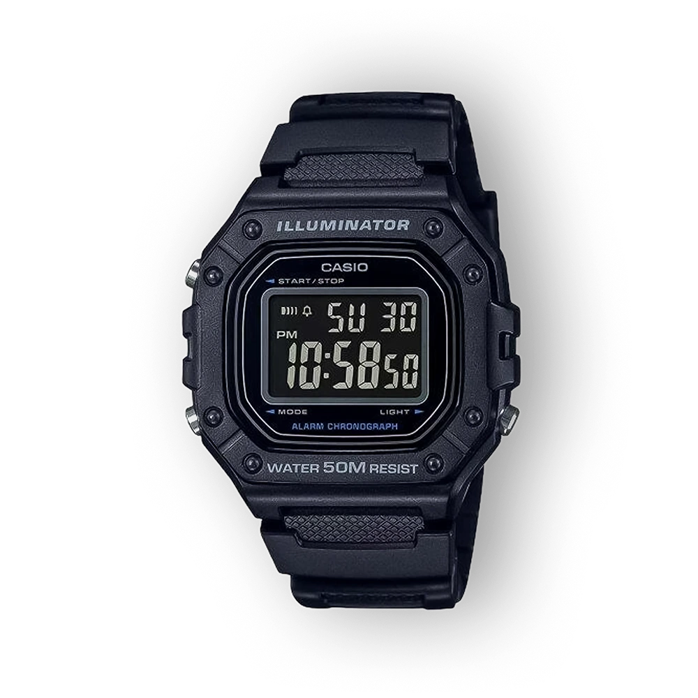 Casio Collection W-218H-1BVDF